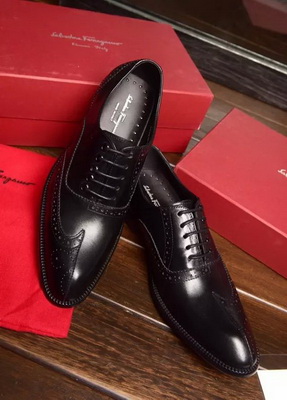 Salvatore Ferragamo Business Men Shoes--008